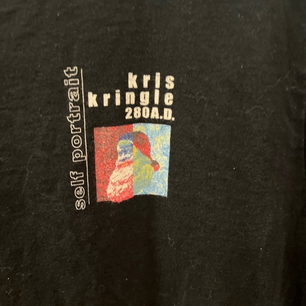 Denim & Flower Kris Kringle t-shirt size XL in GUC - Picture 2 of 5